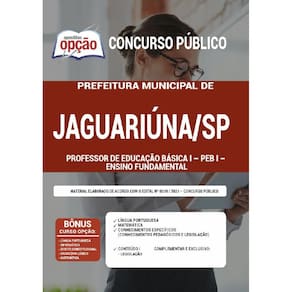 Apostila Concurso Jaguariúna Sp - Ensino Fundamental