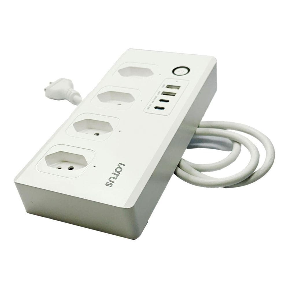 Plug Multiplo De Tomada Inteligente Zigbee - Branco 20/1