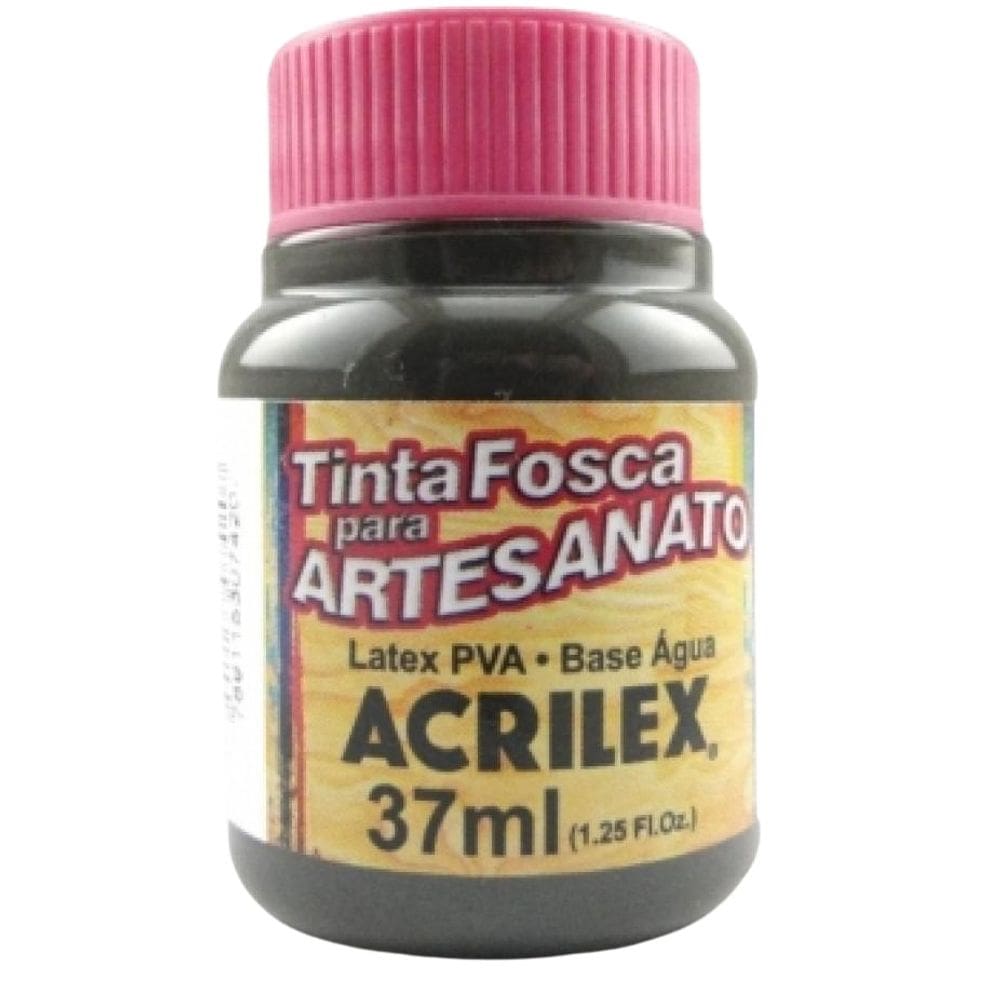 Tinta Artesanato Acrilex - Fosca Pva - 37Ml - Sépia