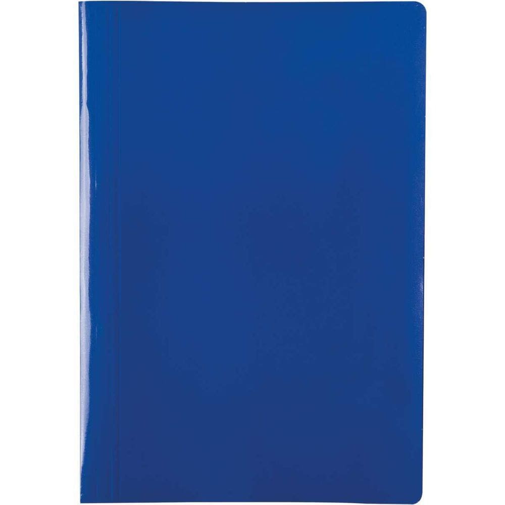 Pasta Grampo Trilho Azul Delloplex 343x236mm - 10 Unidades