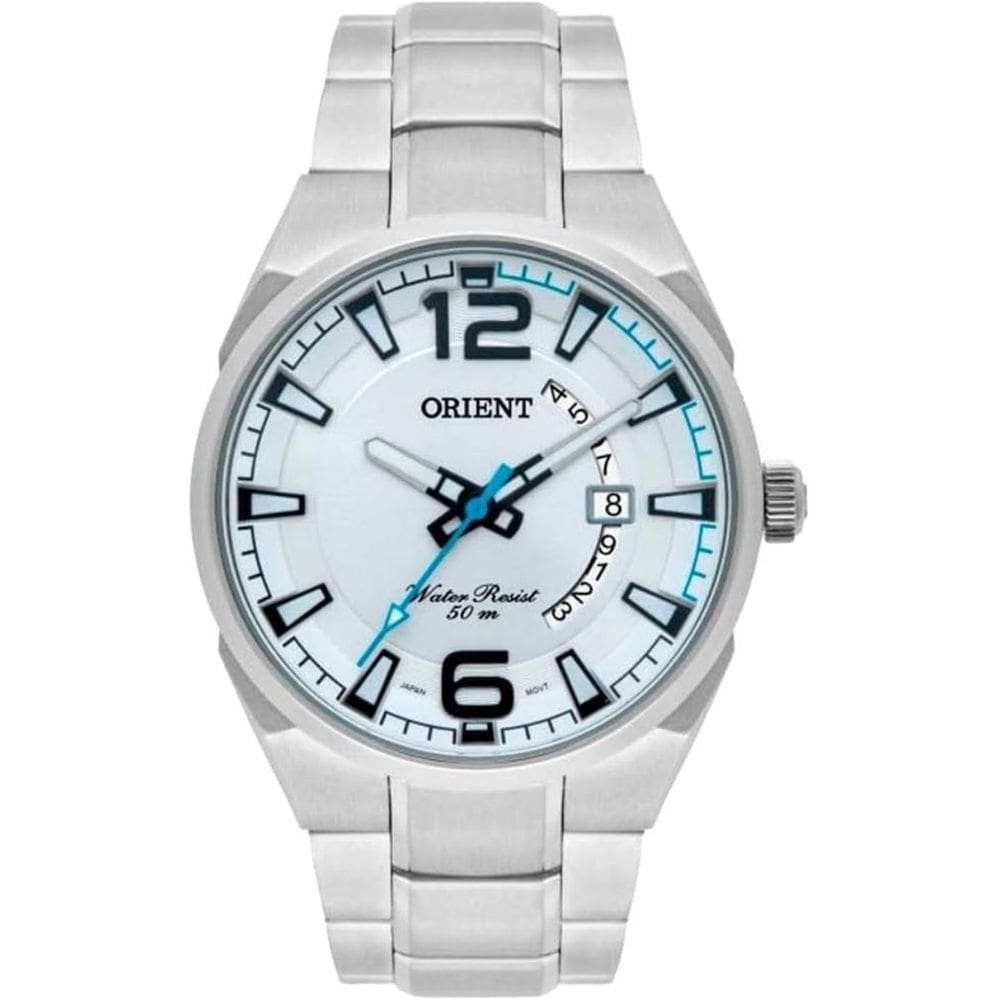 Relógio Orient Masculino Prata Analógico MBSS1336 S2SX