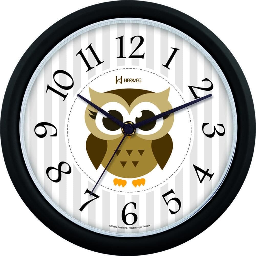 Relógio De Parede Moderno 22Cm Herweg - 6101