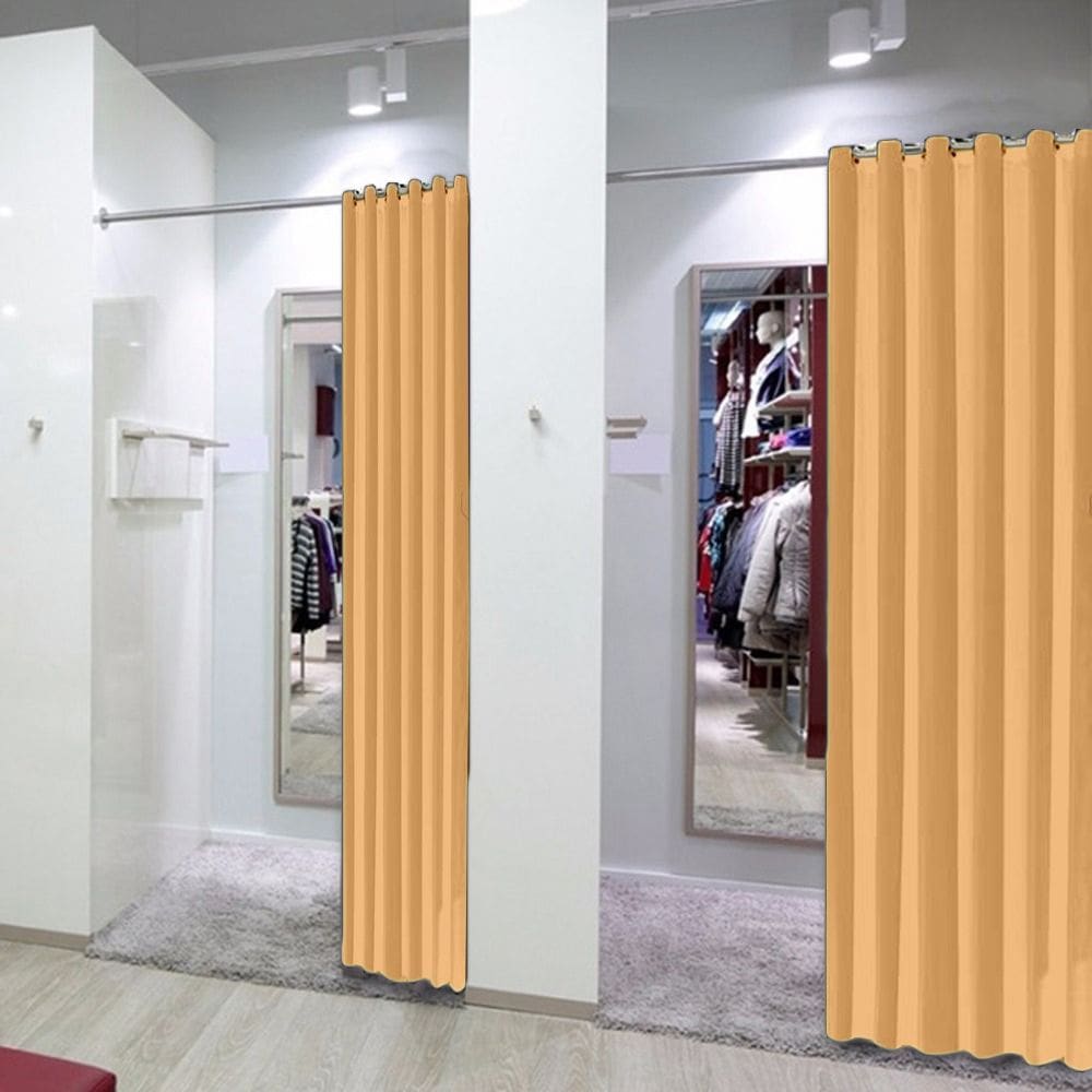 Cortina Salmão Provador Roupas 1,50x2,00 Privacidade Total