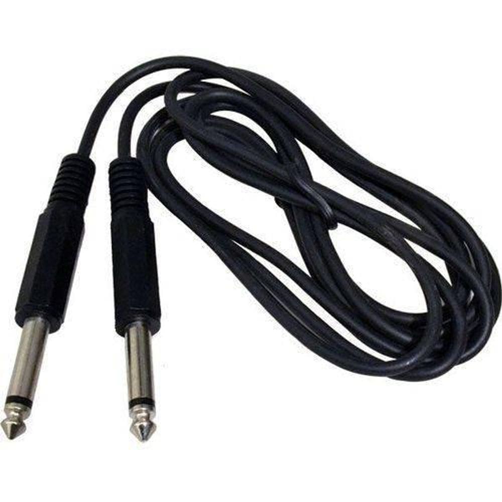 Cabo Para Guitarra P10 + P10 Mono 5Mt 0.38Mm Preto Loud