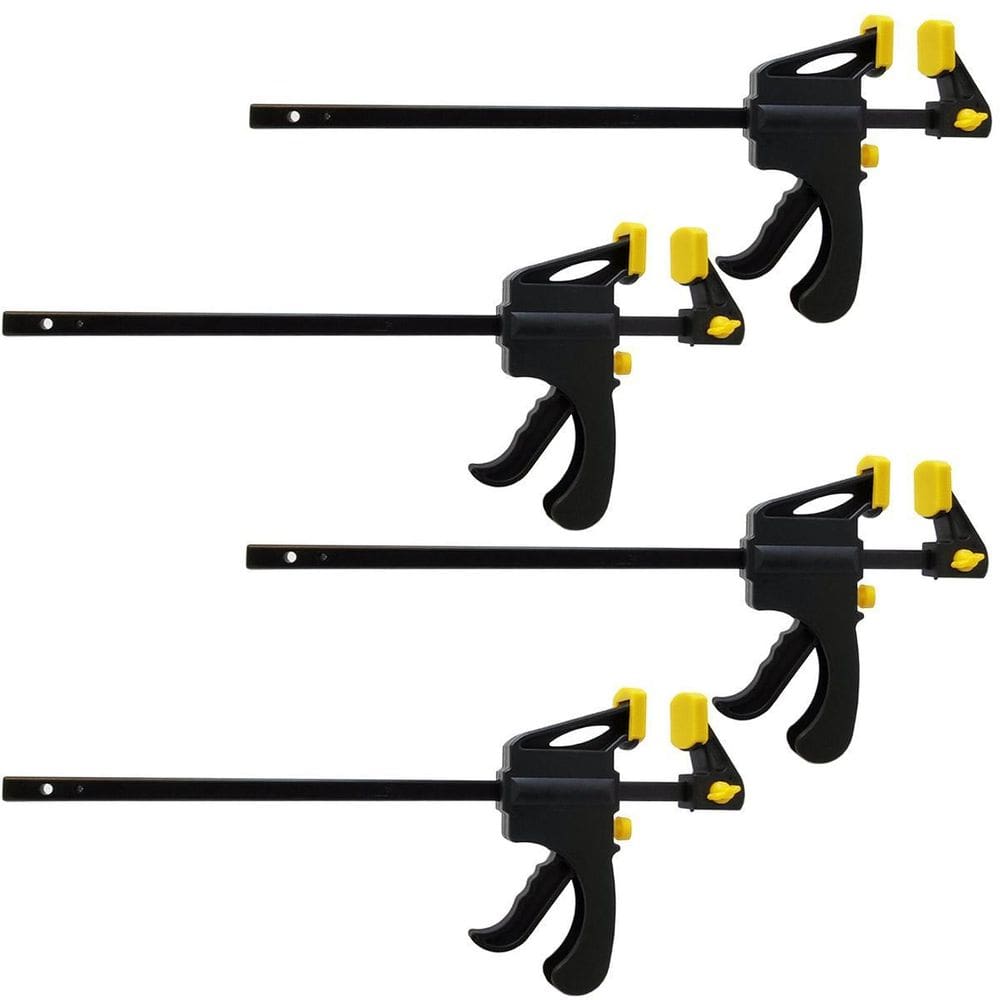 Jogo 4 Mini Grampos Sargento 200mm Eda Pro