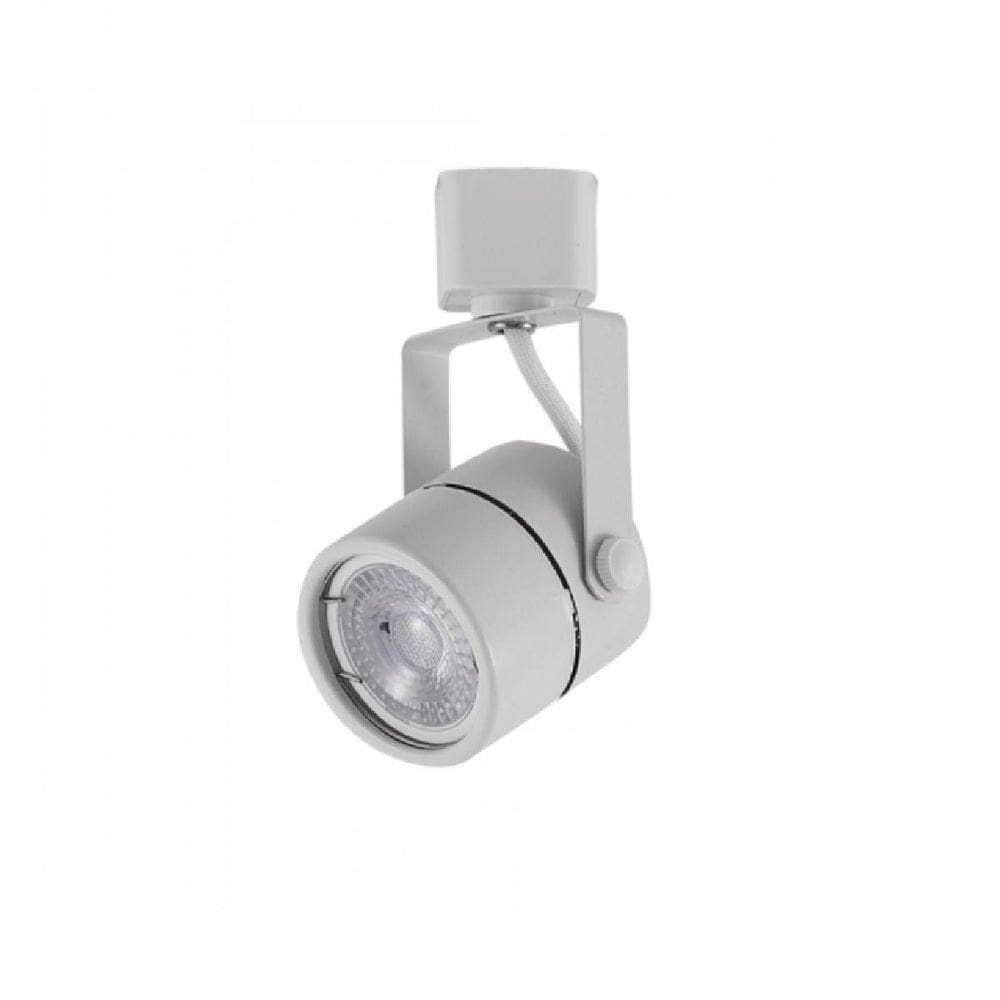 Spot Para Trilho Eletrificado Redondo Dicroica MR16 GU10 Nordecor Branco P/ Sala Quarto Cozinha Quadro Bivolt