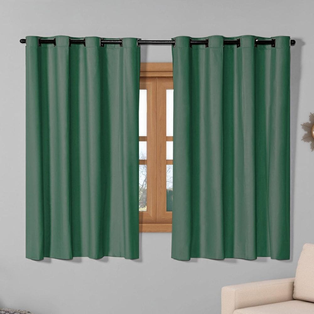 Cortina Blackout 100% Pvc 2,80M X 1,60M Verde Corta Luz