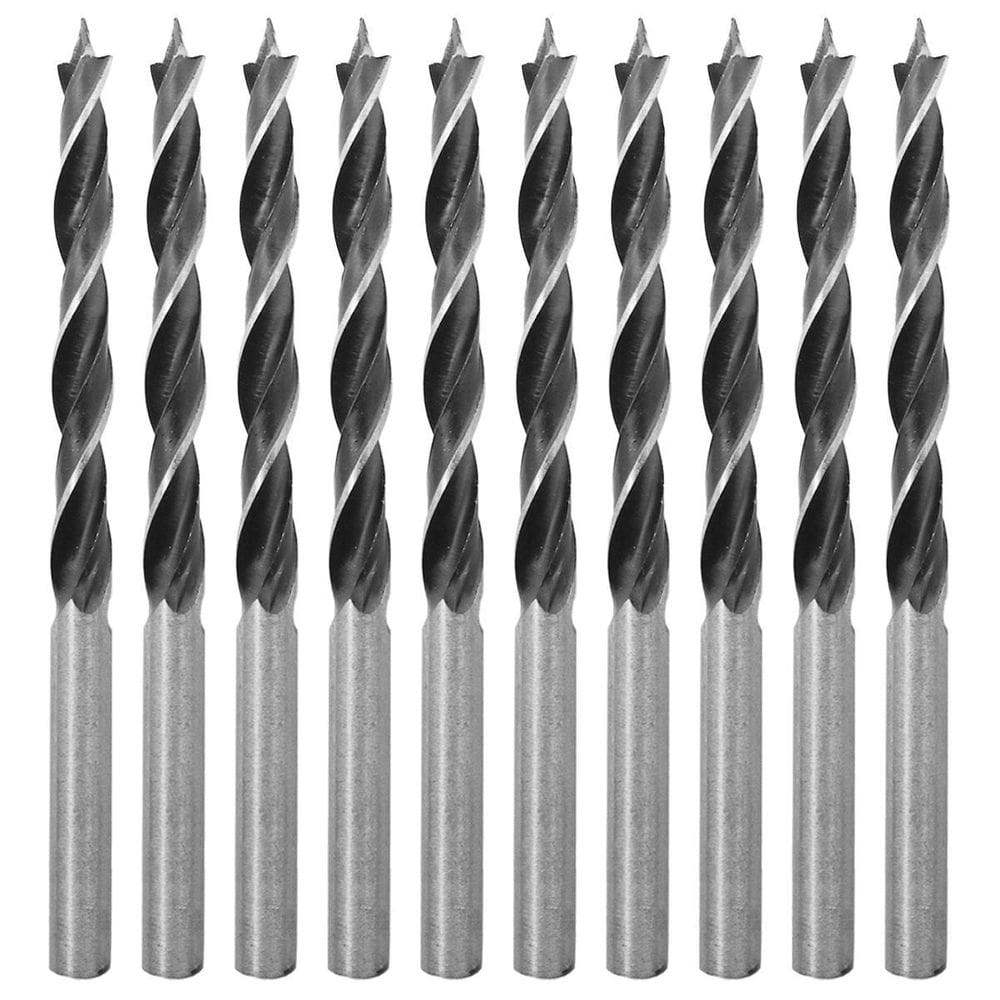 Broca Madeira Aço Carbono 3 Pontas 6X90Mm C/10 Tradestar