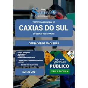Apostila Caxias Do Sul Rs - Operador De Máquinas