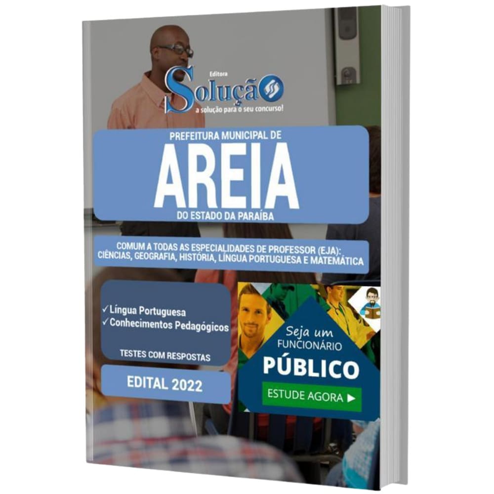Apostila Areia Pb - Comum Especialidades De Professor Eja