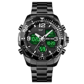 Relógio Masculino Esportivo Skmei 1649 Anadigi Luxo Preto