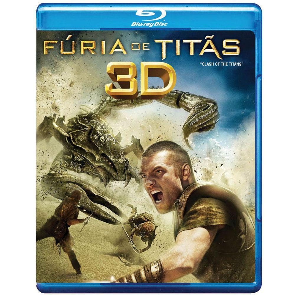 Blu-Ray 3D Fúria De Titãs