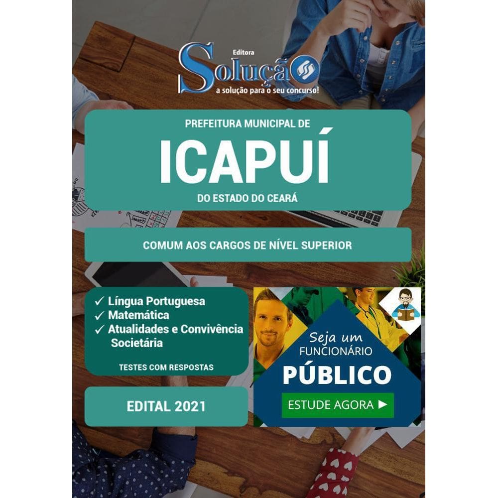 Apostila Prefeitura Icapuí Ce - Cargos De Nível Superior