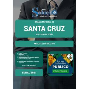 Apostila Câmara Santa Cruz Go - Analista Legislativo