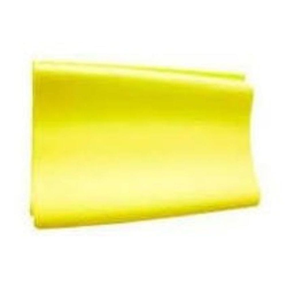 Faixa Elástica Leve Tipo Thera Band Latex 1Mt Amarelo Kit 10