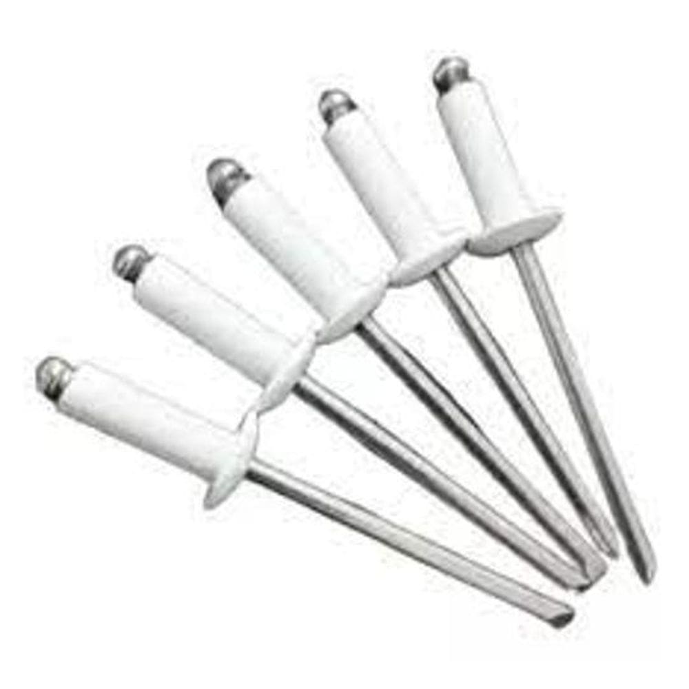 Rebite Pop 512 Branco - 5,00Mm X 12,00Mm Cx C/500 Unid