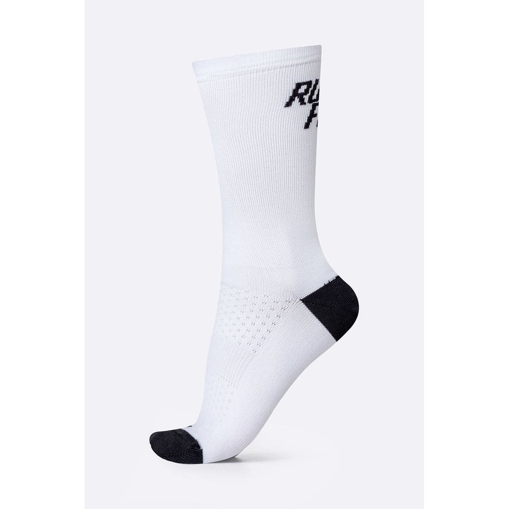 Meia HUPI Run Free Branco - LT para pés menores 34-38