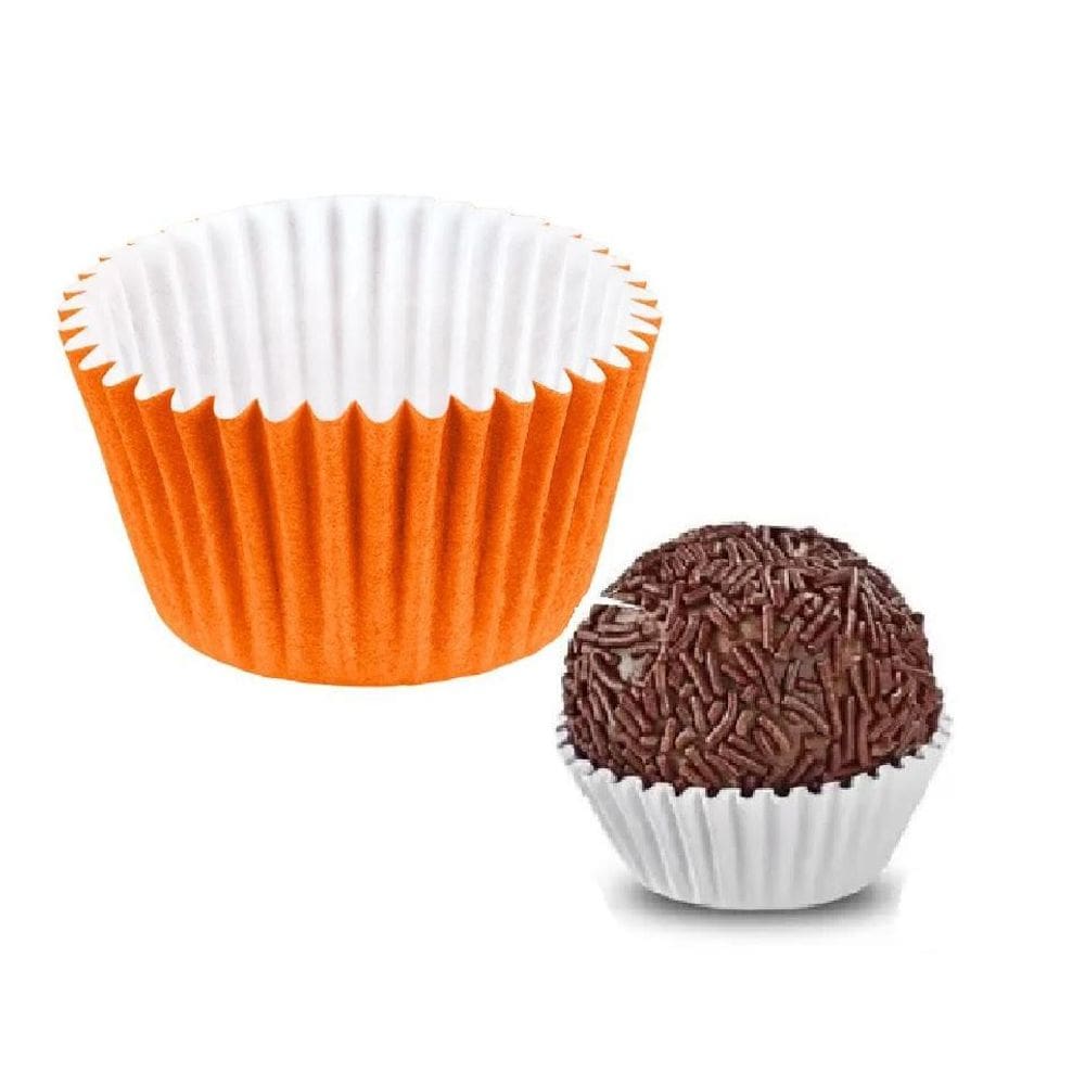 Forminha Forma Papel Docinhos N5 Laranja C/10000  10Pct
