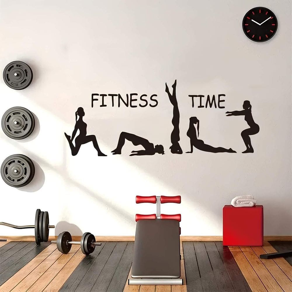 Adesivo De Parede Fitness Mod02