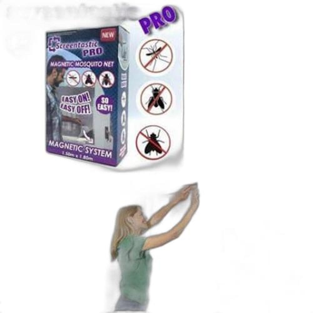 Kit 2 Tela Micro Trama Mosquito/Inseto/Pernilongo Janela