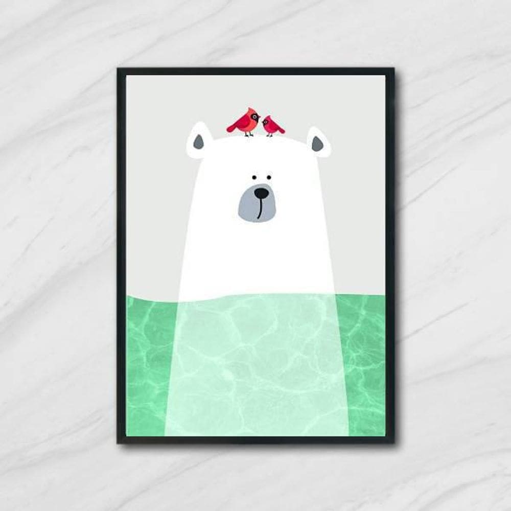 Quadro Sea Bear 24X18Cm