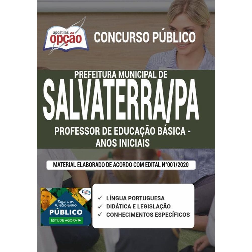 Apostila Concurso Salvaterra Pa Peb Professor Anos Iniciais