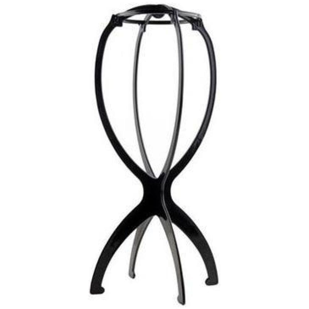 Suporte De Plástico Para Peruca Preto