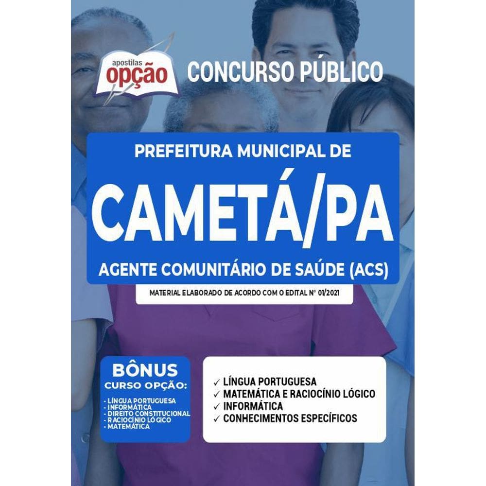 Apostila Cametá Pa - Agente Comunitário De Saúde Acs