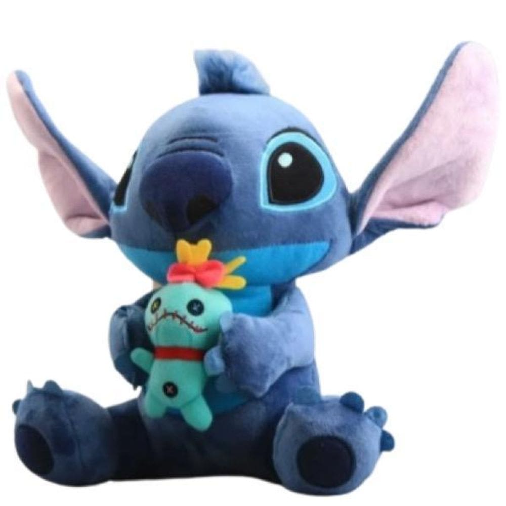 Pelúcia Stitch Disney 24Cm Lilo E Stitch Xepa Angel