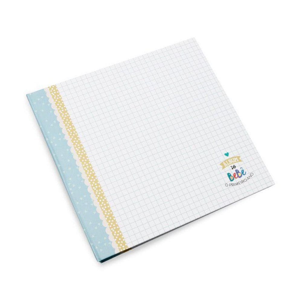 Álbum Do Bebê Azul Marinho - Coloré