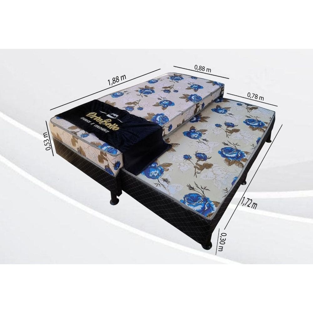 CAMA CONJUGADO com auxiliar ITÁLIA D23