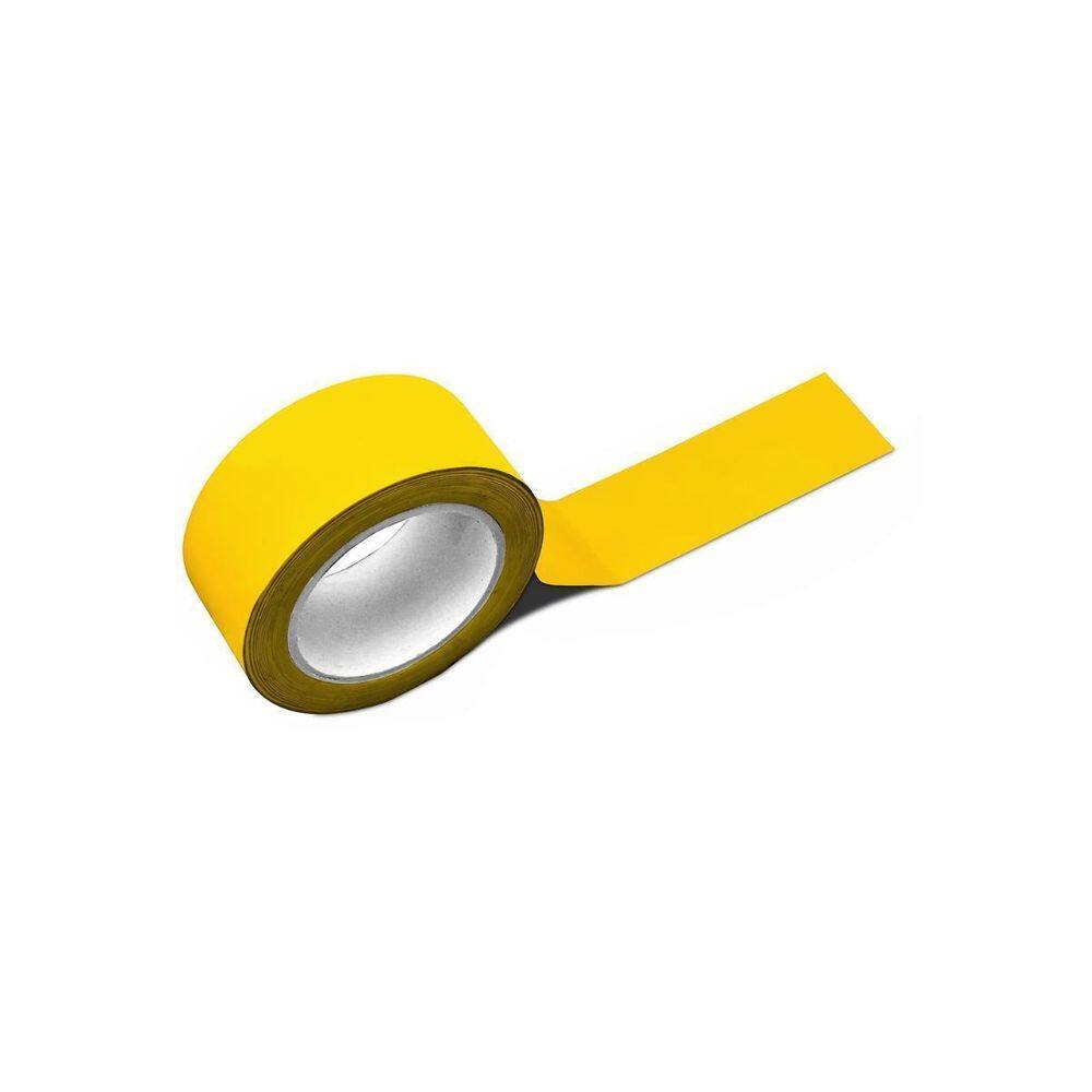 Fita Demarcação De Solo Amarela 48Mm X 30M
