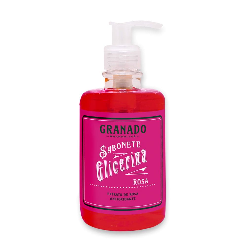 Sabonete Líquido de Glicerina Granado Rosa 300ml