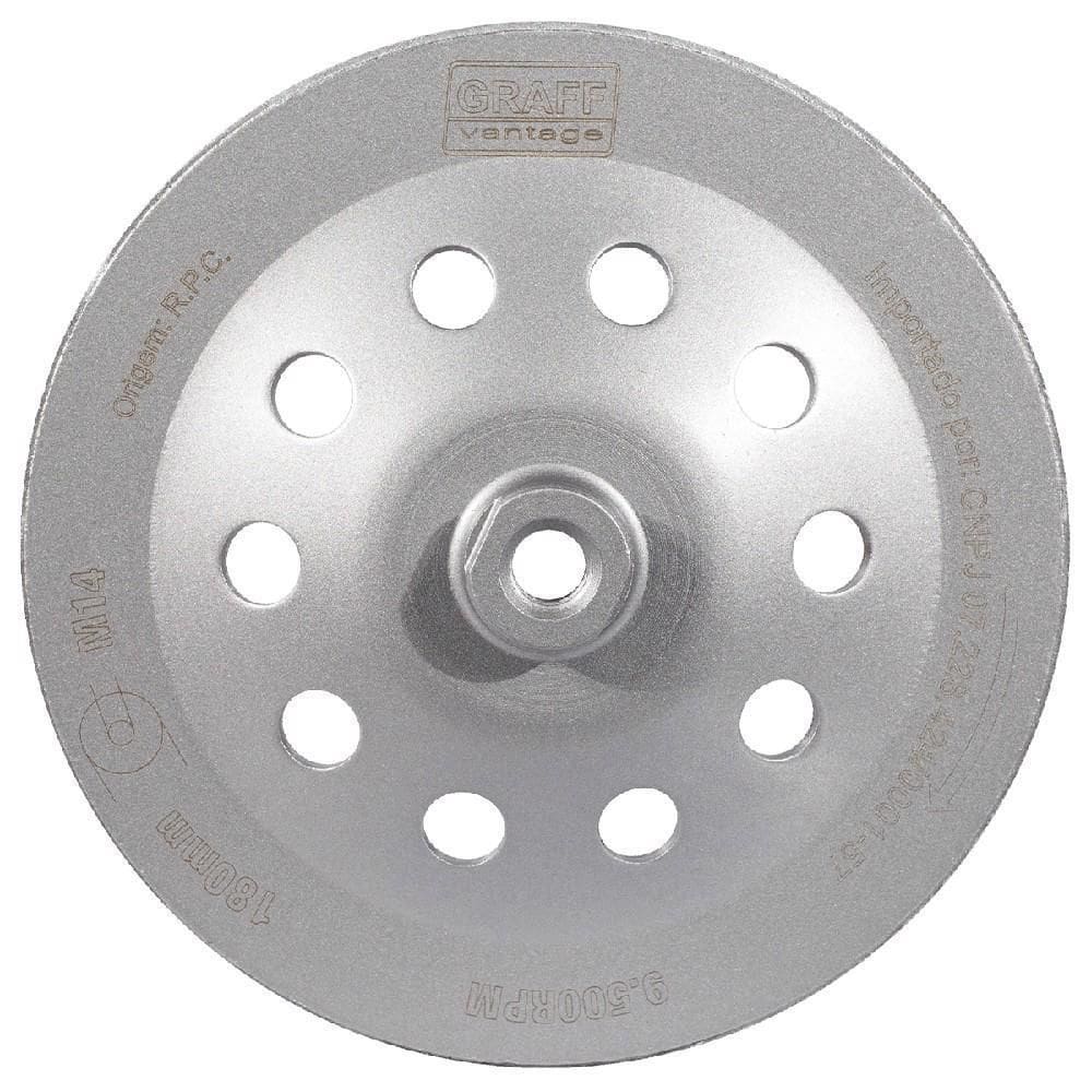 Rebolo Diamantado Tipo Prato Rosca Graff Vantage 573,0006