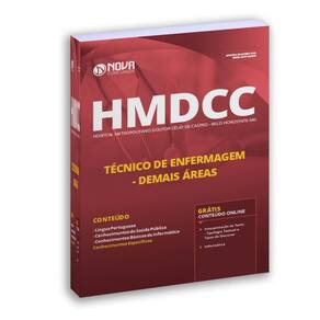 Apostila HmdccMg 2019 Técnico Enfermagem Demais Áreas