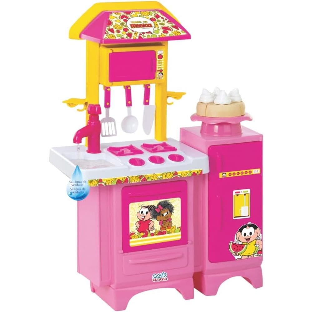 Brinquedo Cozinha Infantil Completa Monica Magic Toys