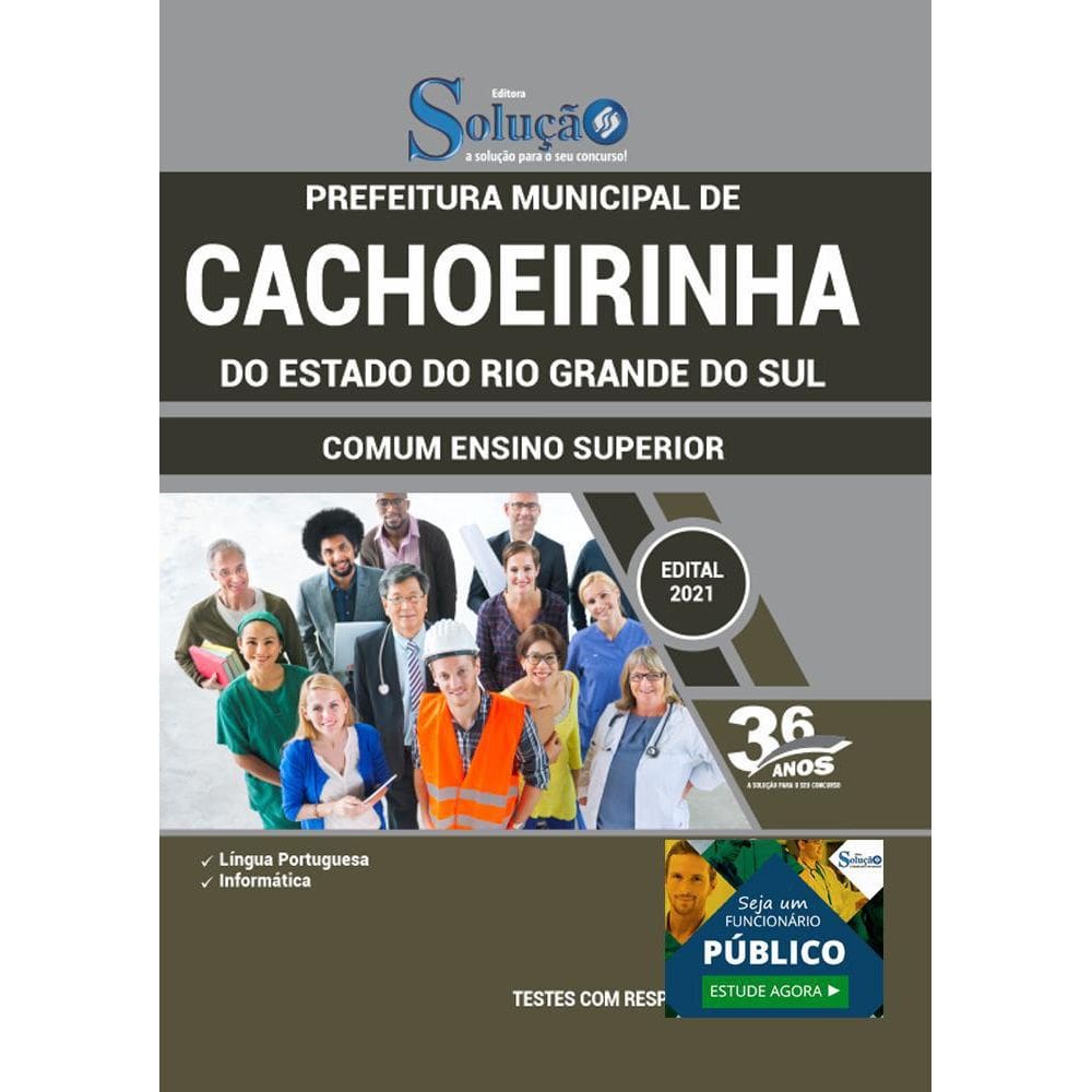 Apostila Concurso Cachoeirinha Rs - Comum Ensino Superior