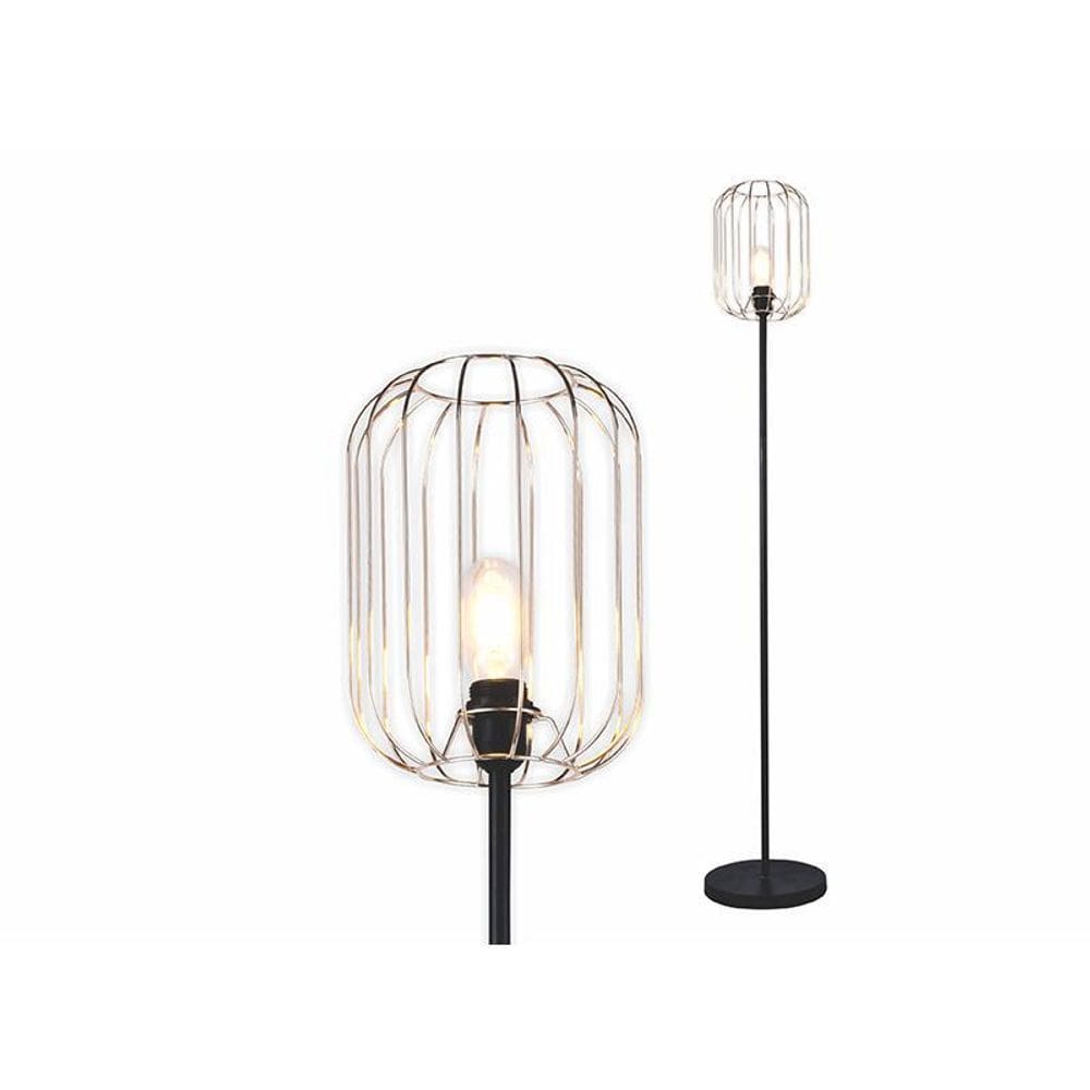 Coluna Vision Preta 1X E27