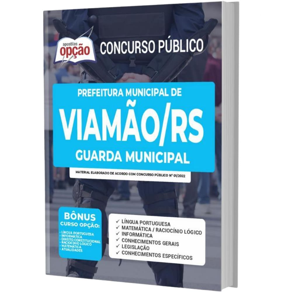 Apostila Prefeitura Viamão Rs - Guarda Municipal