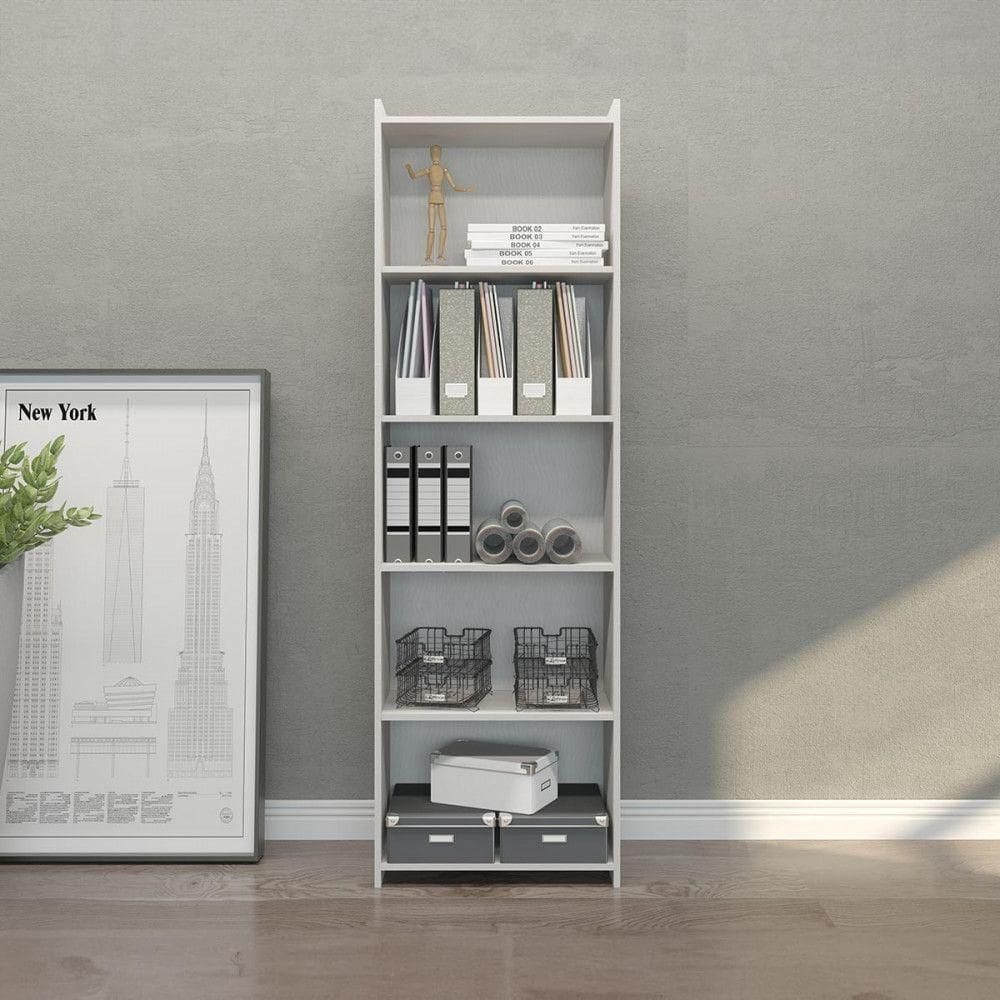 Estante Multiuso Para Escritório 57x183cm 0700 Branco