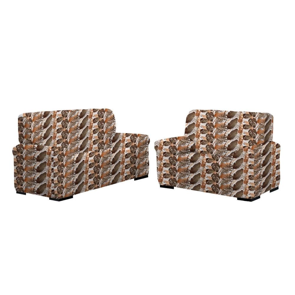 Capa De Sofá 2 E 3 Lugares Coladinha Coleção Jardins