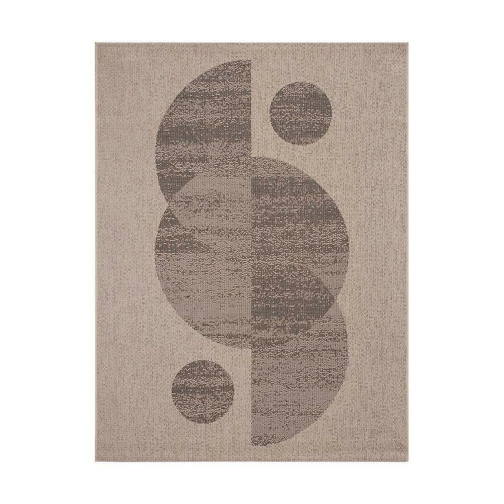 Tapete Sisal Eco Nature Nascente 77 Bege-chumbo 1,50x2,00m