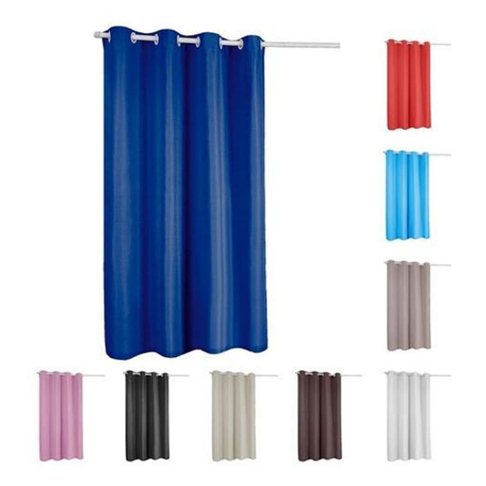 Cortina Blackout Em Pvc 1,40M X 1,50 M - Azul Marinho