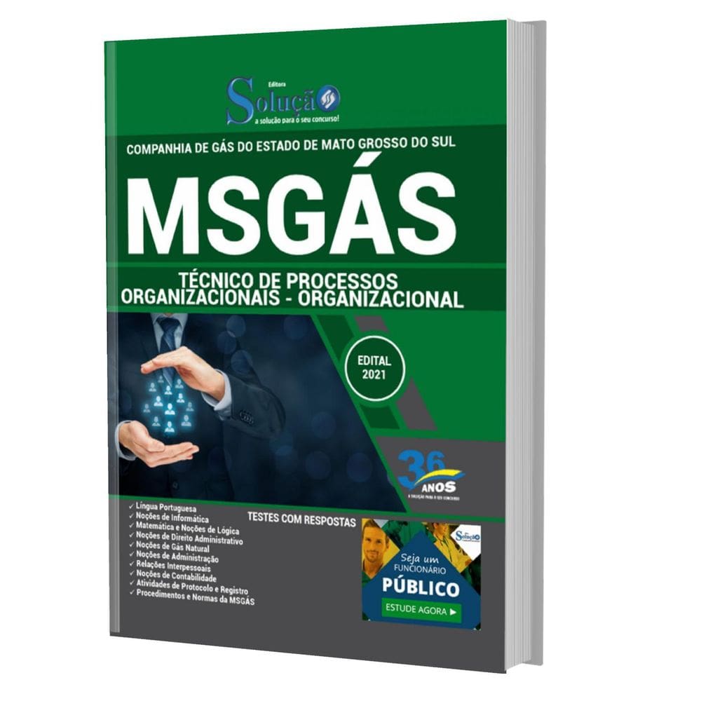 Apostila Msgás - Técnico De Processos Organizacionais