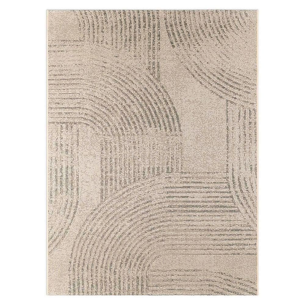 Tapete Sisal Eco-nature Roat 77 Bege-chumbo 0,50x0,80m