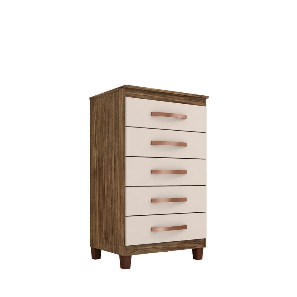 Cômoda Sapateira 5 Gavetas Cannes Incorplac