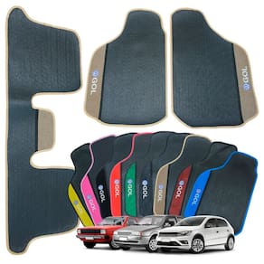 Tapete Gol G1 G2 G3 G4 G5 G6 G7 G8 1981 a 2023 Colorido Borracha Personalizado 3 Peças Bordado Automotivo