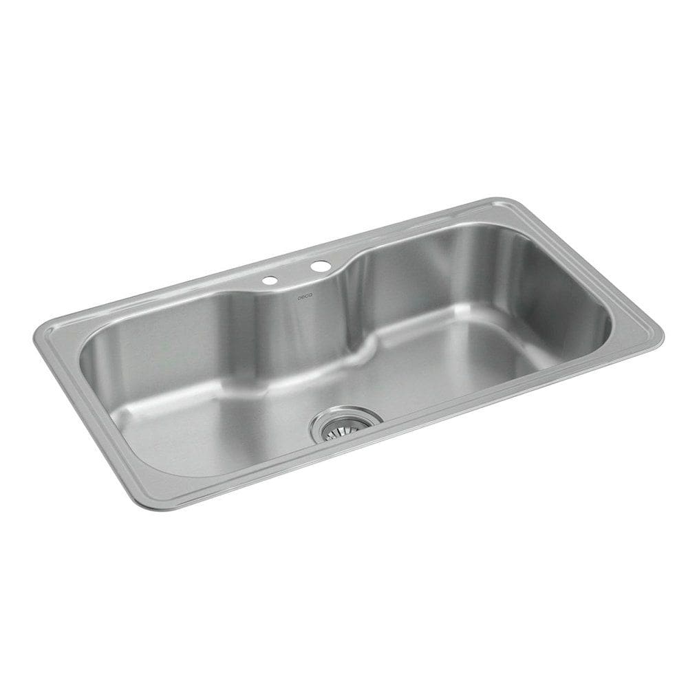 Cuba Deca Facile 80x40 CC.661.80.DK.INX com Deck Inox Escovado