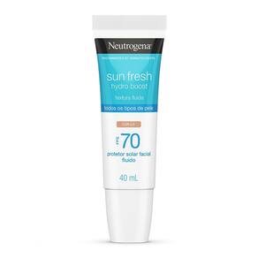 Protetor Solar Neutrogena Sun Fresh Hydro Boost FPS 70 Cor 2.0 40ml