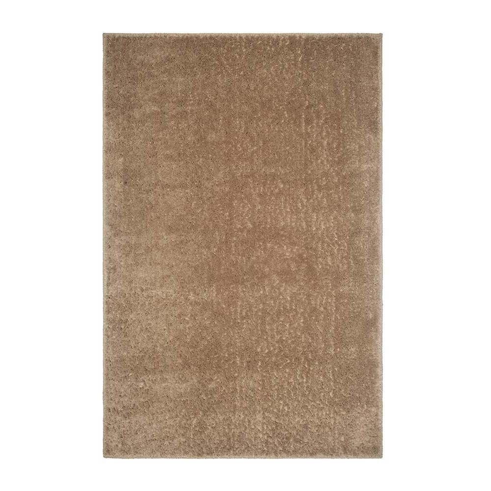 Tapete Para Sala Felpudo Plush 91 Nude 2,00x3,00m